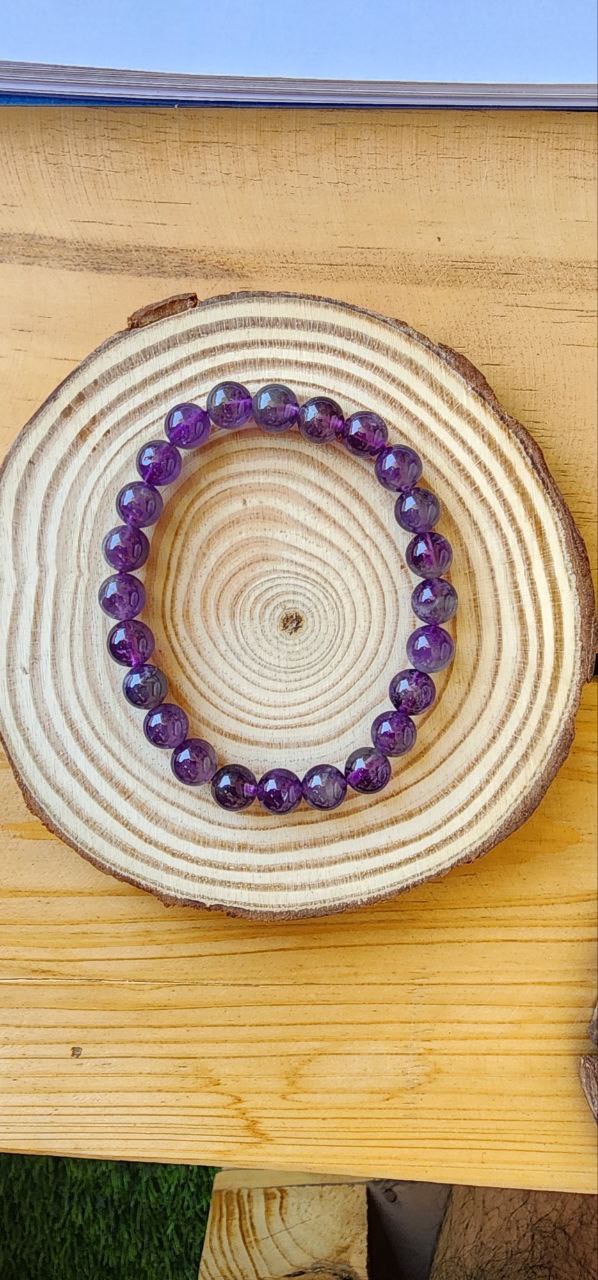 Amethyst Crystal Bracelet
